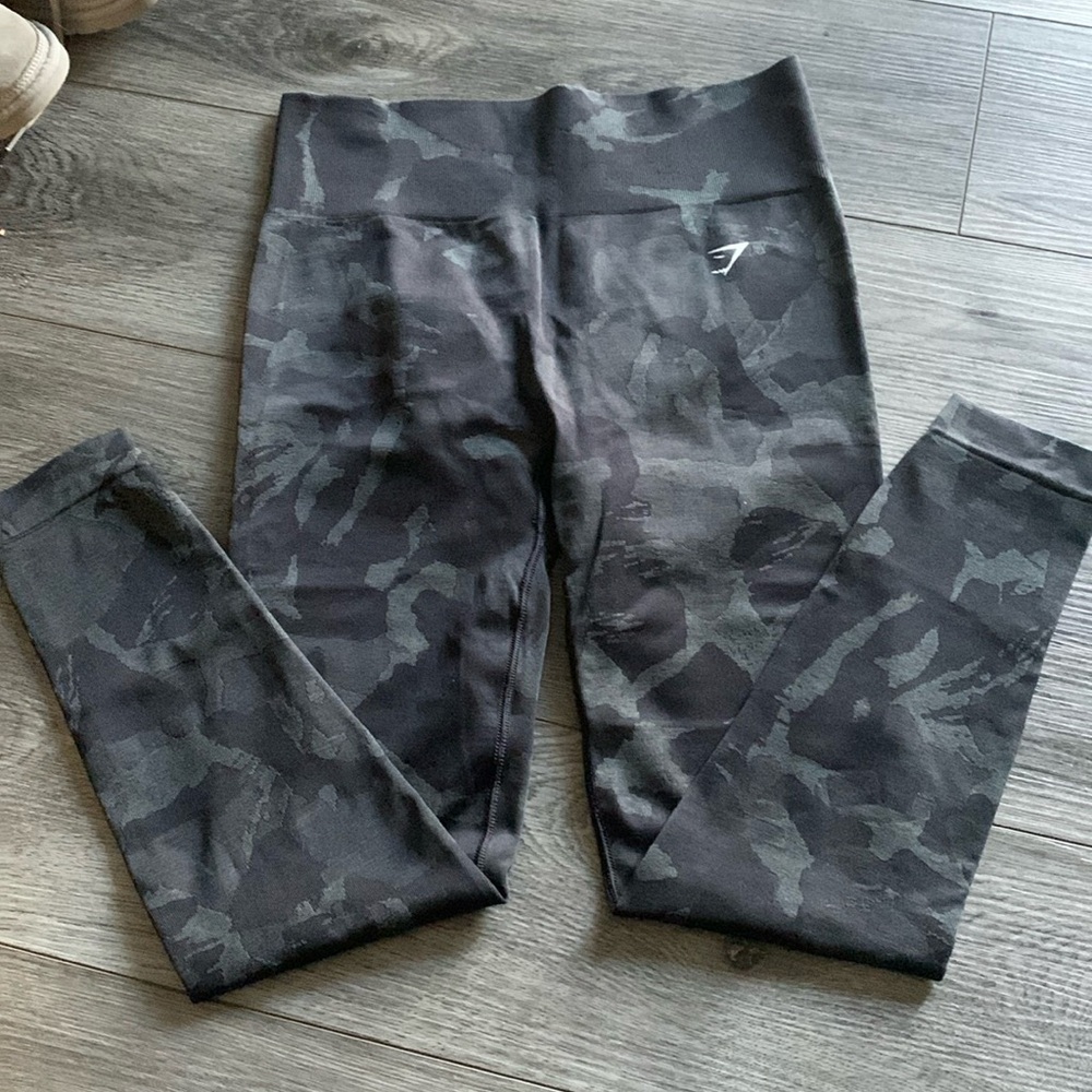 Gymshark camo leggings L final sale price!